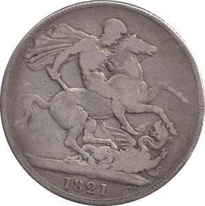 1821 CROWN ( NF ) - CROWN - Cambridgeshire Coins