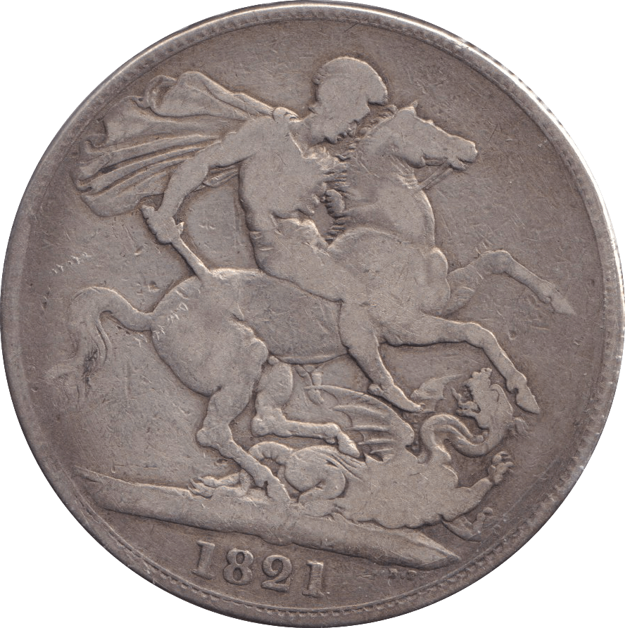 1821 CROWN ( NF ) - CROWN - Cambridgeshire Coins