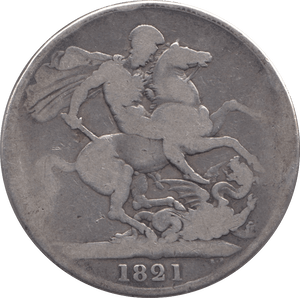 1821 CROWN ( NF ) - CROWN - Cambridgeshire Coins