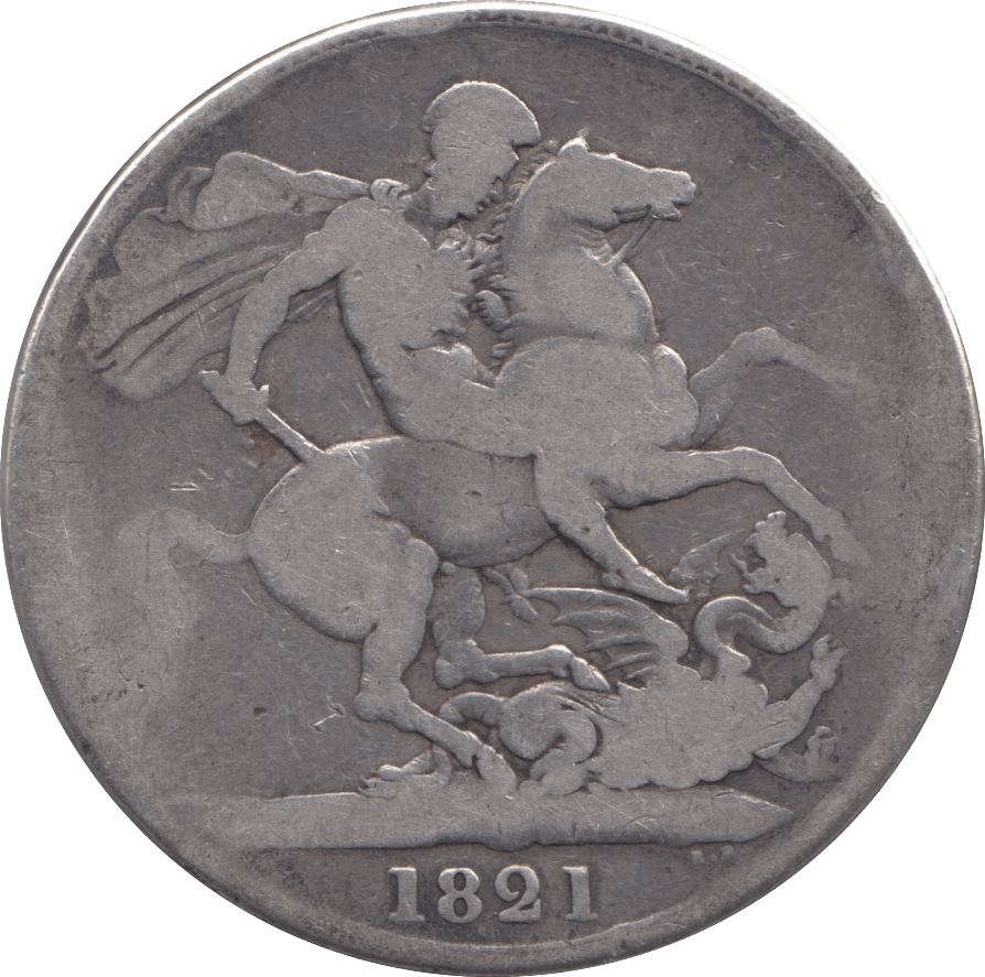 1821 CROWN ( NF ) - CROWN - Cambridgeshire Coins