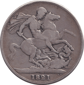 1821 CROWN ( NF ) - CROWN - Cambridgeshire Coins