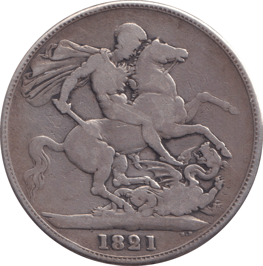 1821 CROWN ( NF ) - CROWN - Cambridgeshire Coins