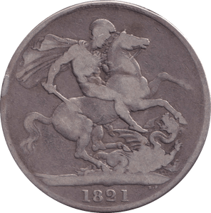 1821 CROWN ( NF ) - CROWN - Cambridgeshire Coins