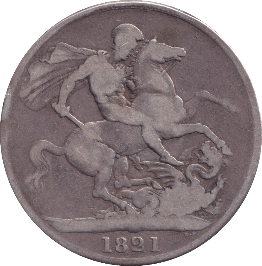 1821 CROWN ( NF ) - CROWN - Cambridgeshire Coins