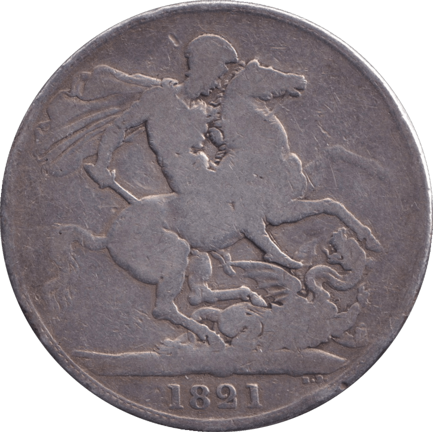 1821 CROWN ( NF ) - CROWN - Cambridgeshire Coins