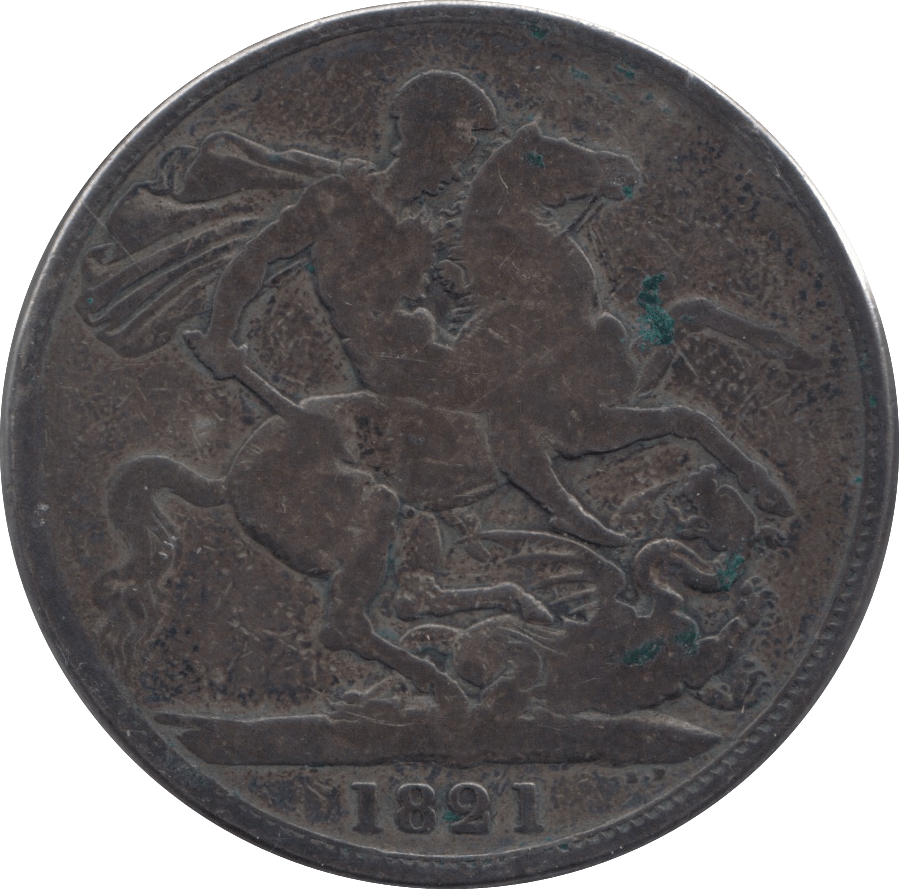 1821 CROWN ( NF ) SECUNDO - CROWN - Cambridgeshire Coins