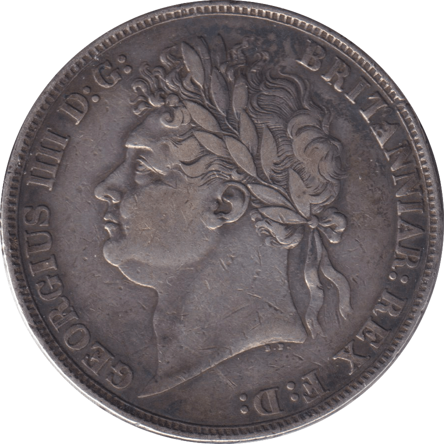 1821 CROWN SECUNDO ( FINE ) - CROWN - Cambridgeshire Coins