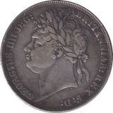 1821 CROWN SECUNDO ( FINE ) - CROWN - Cambridgeshire Coins
