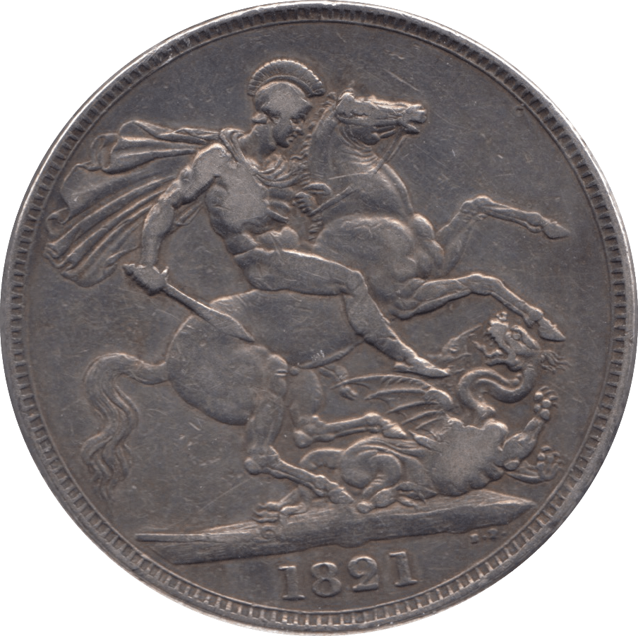 1821 CROWN ( VF ) SECUNDO - CROWN - Cambridgeshire Coins