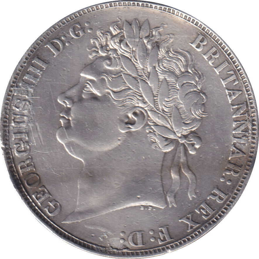 1821 ENAMELLED CROWN ( GF ) - ENAMELLED COINS - Cambridgeshire Coins