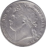 1821 ENAMELLED HALFCROWN ( GF ) - ENAMELLED COINS - Cambridgeshire Coins