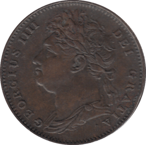 1821 FARTHING ( AUNC ) - FARTHING - Cambridgeshire Coins