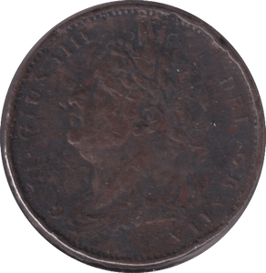 1821 FARTHING ( FINE ) - FARTHING - Cambridgeshire Coins