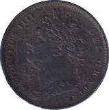 1821 FARTHING ( FINE ) - FARTHING - Cambridgeshire Coins