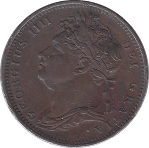 1821 FARTHING ( VF ) - Farthing - Cambridgeshire Coins