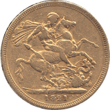 1821 GOLD SOVEREIGN ( GF ) - SOVEREIGN - Cambridgeshire Coins