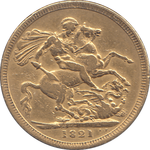 1821 GOLD SOVEREIGN ( GVF ) - SOVEREIGN - Cambridgeshire Coins