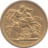 1821 GOLD SOVEREIGN ( GVF ) - SOVEREIGN - Cambridgeshire Coins
