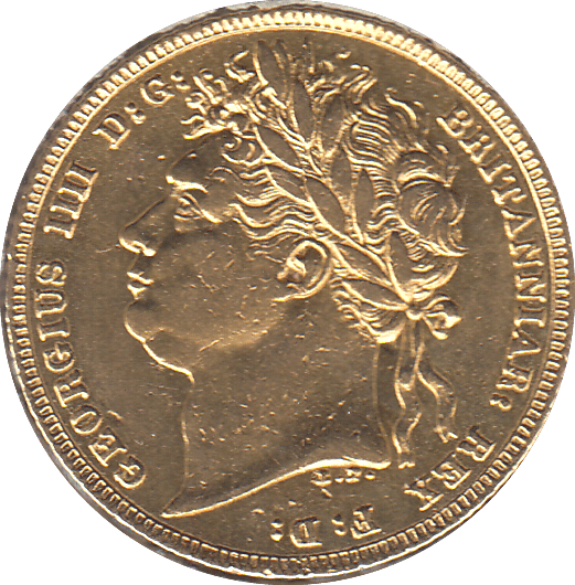 1821 GOLD SOVEREIGN ( GVF ) - SOVEREIGN - Cambridgeshire Coins