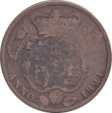 1821 HALF CROWN ( FINE ) - HALFCROWN - Cambridgeshire Coins