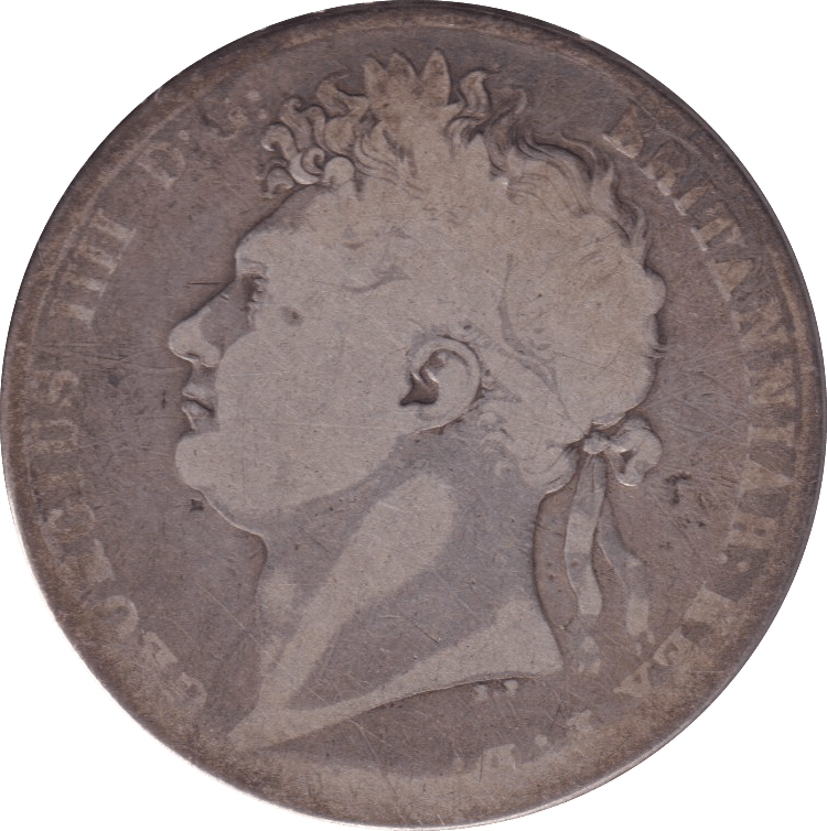 1821 HALF CROWN ( FINE ) - HALFCROWN - Cambridgeshire Coins