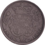 1821 HALFCROWN ( F ) - Halfcrown - Cambridgeshire Coins