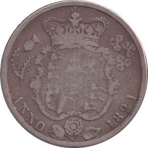 1821 HALFCROWN ( GF ) - HALFCROWN - Cambridgeshire Coins