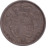 1821 HALFCROWN ( GVF ) - HALFCROWN - Cambridgeshire Coins