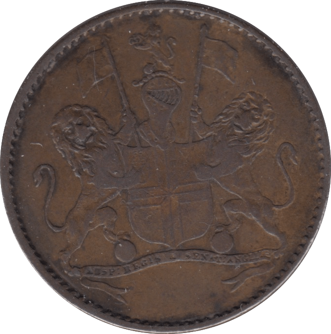 1821 HALFPENNY ST HELENA - WORLD COINS - Cambridgeshire Coins