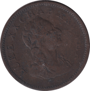 1821 PENNY TOKEN IRELAND - PENNY TOKEN - Cambridgeshire Coins