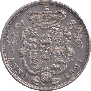 1821 SHILLING ( AUNC ) - SHILLING - Cambridgeshire Coins