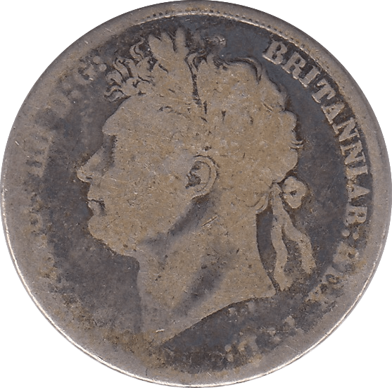 1821 SHILLING ( FAIR ) - SHILLING - Cambridgeshire Coins