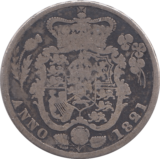1821 SHILLING ( FAIR ) - SHILLING - Cambridgeshire Coins