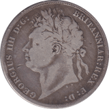 1821 SHILLING ( FINE ) - SHILLING - Cambridgeshire Coins
