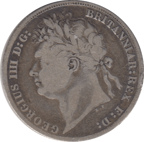 1821 SHILLING ( FINE ) - Shilling - Cambridgeshire Coins