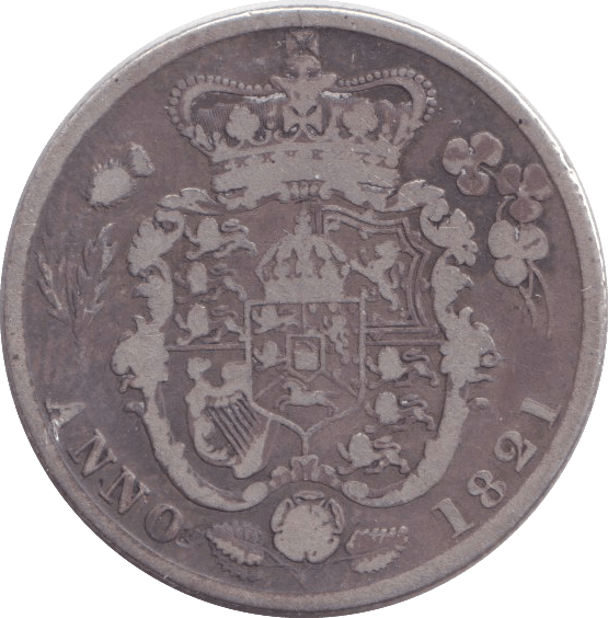1821 SHILLING ( GF ) - SHILLING - Cambridgeshire Coins