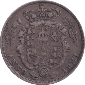 1821 SHILLING ( GVF ) - SHILLING - Cambridgeshire Coins