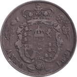 1821 SHILLING ( GVF ) - SHILLING - Cambridgeshire Coins