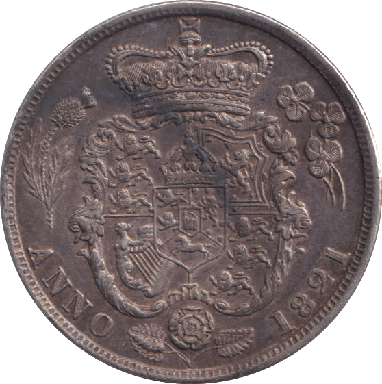 1821 SHILLING ( GVF ) - SHILLING - Cambridgeshire Coins