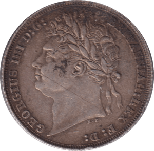 1821 SHILLING ( GVF ) - SHILLING - Cambridgeshire Coins