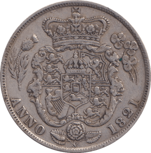 1821 SHILLING ( VF ) - SHILLING - Cambridgeshire Coins