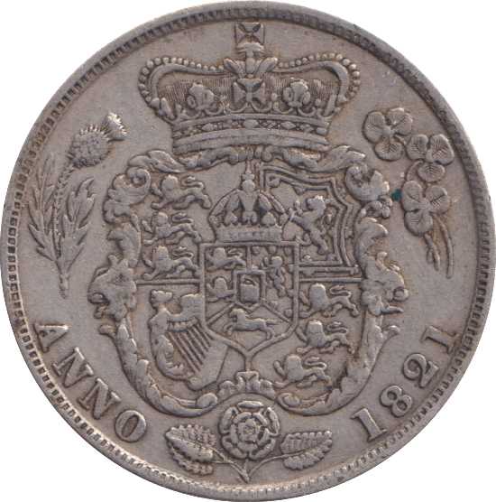 1821 SHILLING ( VF ) - SHILLING - Cambridgeshire Coins