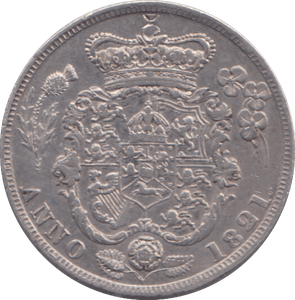 1821 SHILLING ( VF ) - SHILLING - Cambridgeshire Coins