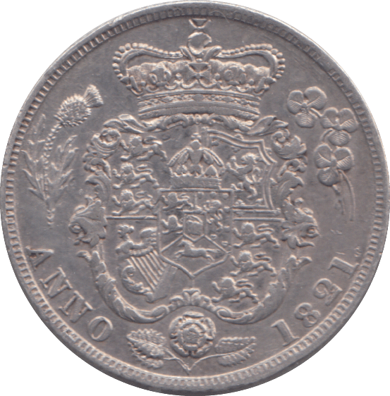 1821 SHILLING ( VF ) - SHILLING - Cambridgeshire Coins