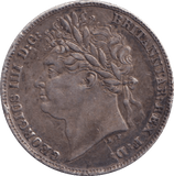 1821 SIXPENCE ( EF ) - SIXPENCE - Cambridgeshire Coins