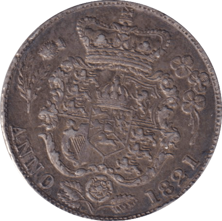 1821 SIXPENCE ( EF ) - SIXPENCE - Cambridgeshire Coins