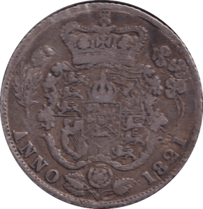 1821 SIXPENCE ( GF ) - SIXPENCE - Cambridgeshire Coins
