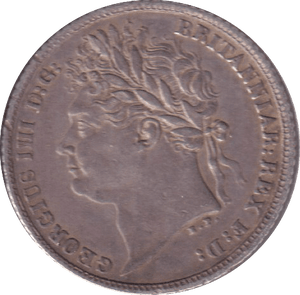 1821 SIXPENCE ( GVF ) - SIXPENCE - Cambridgeshire Coins