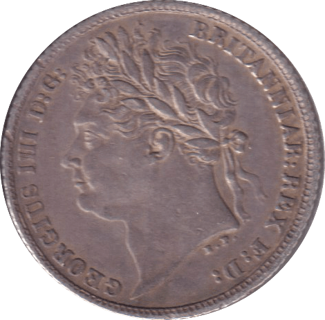 1821 SIXPENCE ( GVF ) - SIXPENCE - Cambridgeshire Coins