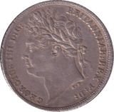 1821 SIXPENCE ( GVF ) - SIXPENCE - Cambridgeshire Coins
